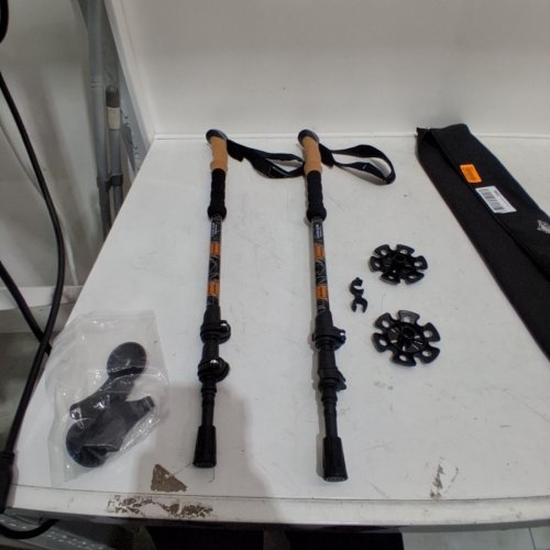 CASCADE MOUNTAIN TECH ALUMINUM TREKKING POLES LIGHT WEIGHT AND ADJUSTABLE CORK image 2