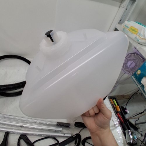 CONAIR UPRIGHT FABRIC STEAMER - WHITE/BLACK (MODEL: GS7NXRC) image 4