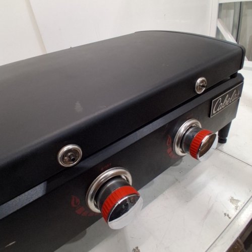 BPS 2-BURNER TABLETOP GRIDDLE BBQ - 24,000BTU - 21.7" X 13.9" - BLACK/SILVER (MODEL: CABTTGRD-2) image 4