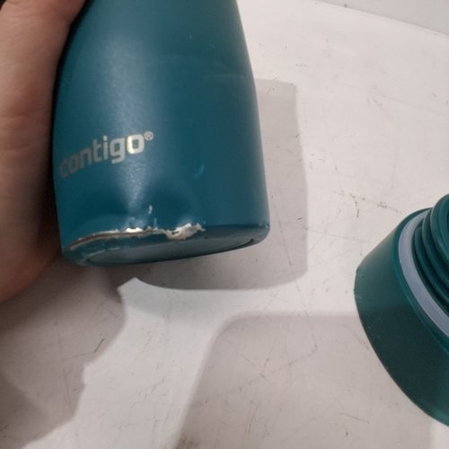 2PC CONTIGO WEST LOOP STAINLESS STEEL TRAVEL MUG - 473ML - BLACK/GREEN (MODEL: 2027032) image 4
