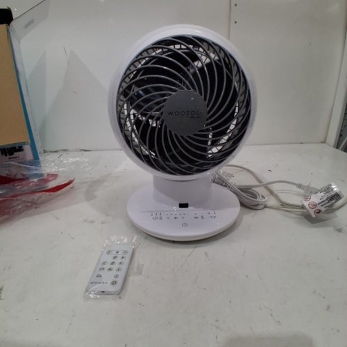 IRIS WOOZOO 5-SPEED OSCILLATING GLOBE FAN - 82FT RANGE - WHITE (MODEL: PCF-SC15T-CT/2354207) image 3