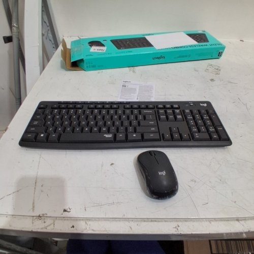 LOGITECH WIRELESS KEYBOARD WITH SILENT TOUCH TECHNOLOGY - BLACK (MODEL: MK295) image 3