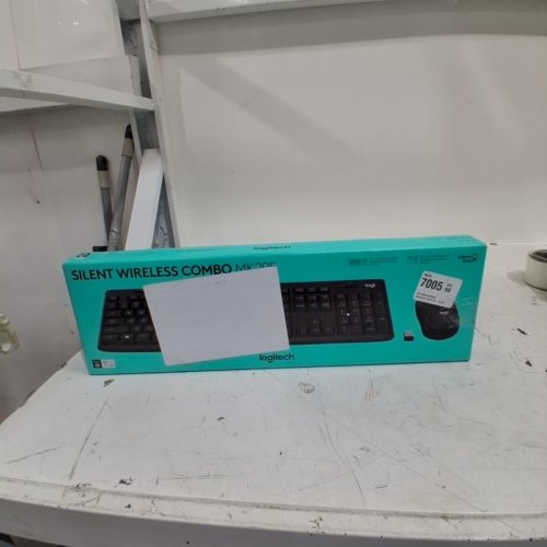 LOGITECH WIRELESS KEYBOARD WITH SILENT TOUCH TECHNOLOGY - BLACK (MODEL: MK295) image 4