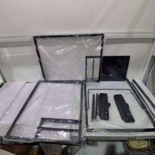VEVOR MULTIPURPOSE FOLDABLE SEWING TABLE WITH DRAWERS - BLACK/WHITE (MODEL: EC013-599002) image 2