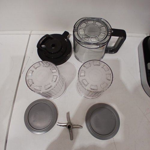 NINJA CREAMI DELUXE 11-IN-1 DIGITAL FROZEN TREAT MAKER - MAKES 24OZ PINTS - SILVER (MODEL: NC501C) image 3