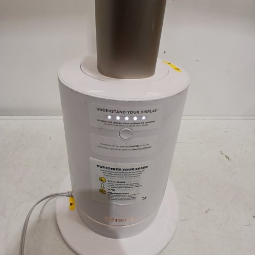 SHARK TURBOBLADE BLADELESS TOWER FAN WITH POWERFUL 80 FT AIRFLOW, 10 SPEEDS, QUIET OPERATION, DUSTDEFENSE, REMOTE CONTROL - 36W - WHITE - (MODEL:TF202SWH) image 2