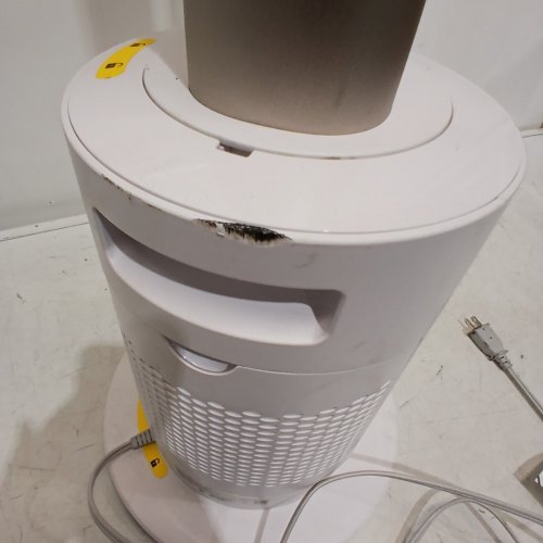 SHARK TURBOBLADE BLADELESS TOWER FAN WITH POWERFUL 80 FT AIRFLOW, 10 SPEEDS, QUIET OPERATION, DUSTDEFENSE, REMOTE CONTROL - 36W - WHITE - (MODEL:TF202SWH) image 8