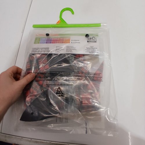 2PC TODDLER RUBIES WEREWOLF COSTUME - 3-4T - RED/BLACK/GREY (STYLE: 1002834) image 3