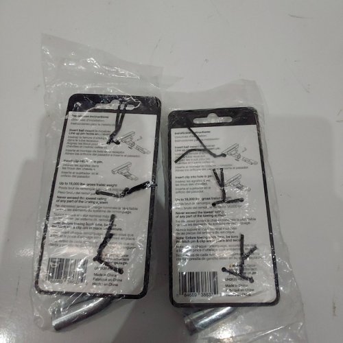 2 U-HAUL TRAILER HITCH PIN AND CLIP - FOR 2" RECIEVERS - 5/8" (ITEM: 3131) image 3