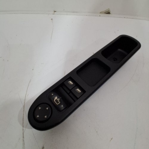 FRONT LEFT MASTER DOOR POWER WINDOW SWITCH PANEL - FITS VARIOUS PEUGEOT MODELS - BLACK image 4