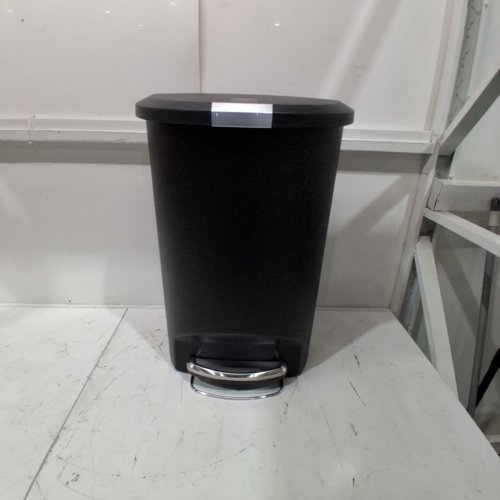 SIMPLEHUMAN SEMI-ROUND TRASH CAN - 50L - BLACK (MODEL: CW1355) image 3