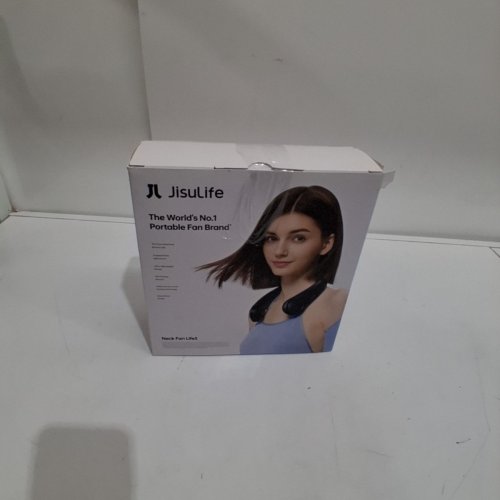 JISULIFE LIFE3 5-SPEED PORTABLE NECK FAN - OSFM - BLUE (MODEL: FA14) image 5