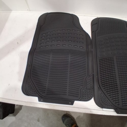 4PC AUTOMOTIVE FLOOR MATS - UNIVERSAL - BLACK (MODEL: OF-554-BK) image 7