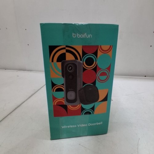 BOIFUN WIRELESS VIDEO DOORBELL - 166° WIDE-ANGLE HD CAMERA - SUPPORTS ONLY 2.4 GHZ WI‑FI - BLACK (MODEL: BELLJ1) image 6