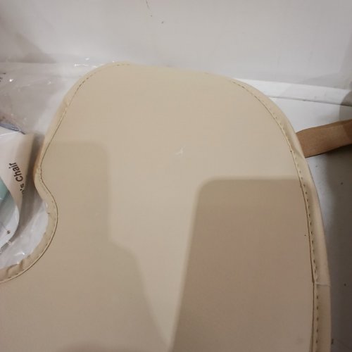 BABY HIGH CHAIR WITH FOOD TRAY - KHAKI BEIGE (MODEL: YY012) image 5