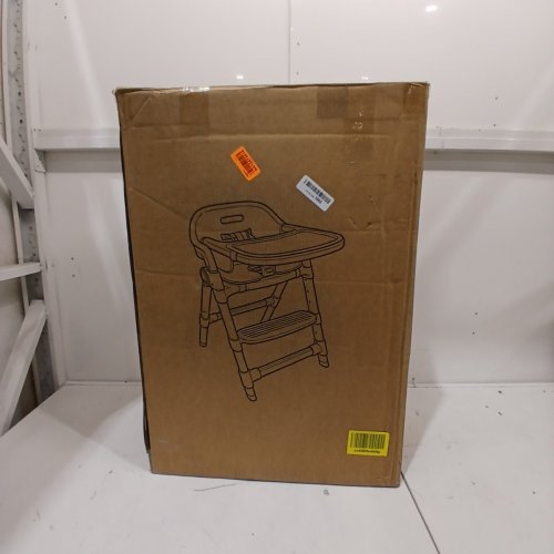 BABY HIGH CHAIR WITH FOOD TRAY - KHAKI BEIGE (MODEL: YY012) image 6