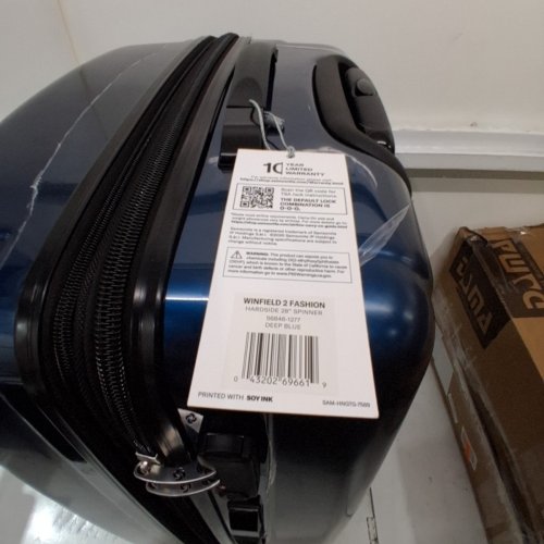 SAMSONITE WINFIELD FASHION LUGGAGE, EXAPNDABLE, TSA LOCK SPINNER WHEELS, 28" - DEEP BLUE image 7