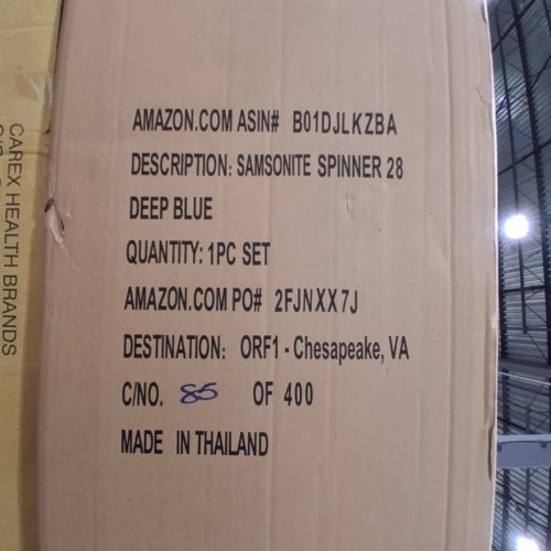 SAMSONITE WINFIELD FASHION LUGGAGE, EXAPNDABLE, TSA LOCK SPINNER WHEELS, 28" - DEEP BLUE image 8
