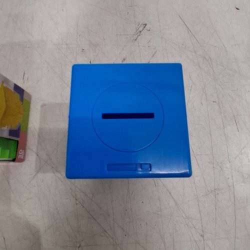 2PC MONEY OR PRIZE HOLDER MAZE PUZZLE BOX - 3" X 3" - BLUE/GREEN image 3