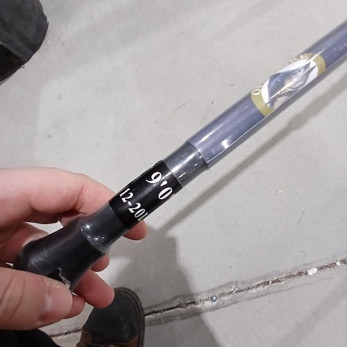 BPS OFFSHORE ANGLER POWER STICK SURF SPINNING ROD - MEDIUM - 9FT - BLACK (MODEL: PSTS912202) image 4