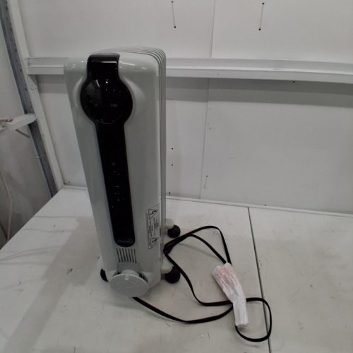 DELONGHI RADIAS OIL FILLED RADIATOR, ECO DIGITAL FULL ROOM RADIANT ELECTRIC SPACE HEATER - LIGHT GREY (MODEL:TRRS0715ECA) image 3