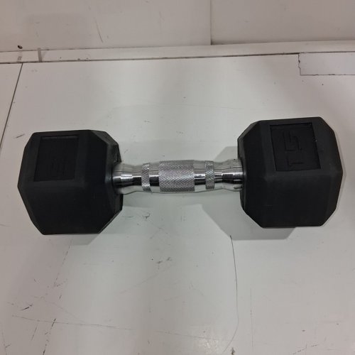 CAP SINGLE COATED DUMBBELL, 15LBS image 2
