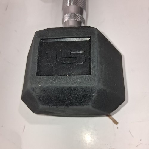 CAP SINGLE COATED DUMBBELL, 15LBS image 3