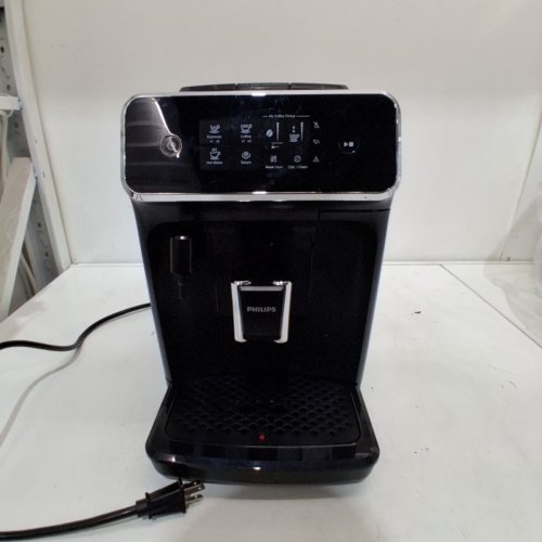 PHILIPS 2200 SERIES FULLY AUTOMATIC ESPRESSO/COFFEE MACHINE WITH BUILT-IN MILK FROTHER & GRINDER - BLACK (MODEL: EP2220/14) image 3