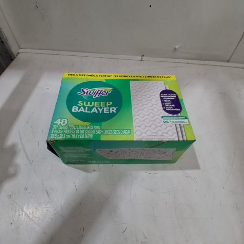 48PK SWIFFER SWEEP BALAYER DRY CLOTHS - 10.4" X 8" image 2
