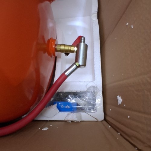 ABRASIVE HIGH PRESSURE PORTABLE SAND BLASTER FOR RUST REMOVAL - 20 GALLON - 60-110 PSI - ORANGE (MODEL: FF-Q903) image 3