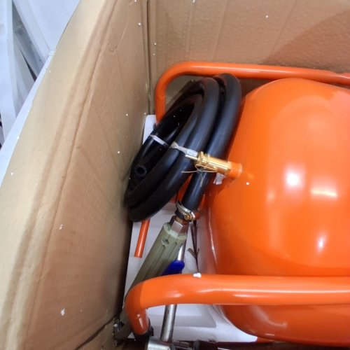 ABRASIVE HIGH PRESSURE PORTABLE SAND BLASTER FOR RUST REMOVAL - 20 GALLON - 60-110 PSI - ORANGE (MODEL: FF-Q903) image 4
