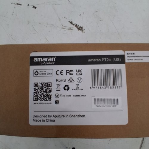 AMARAN APUTURE PT2C PIXEL TUBE LIGHT - 2FT - 2700K -10000K - WHITE image 2