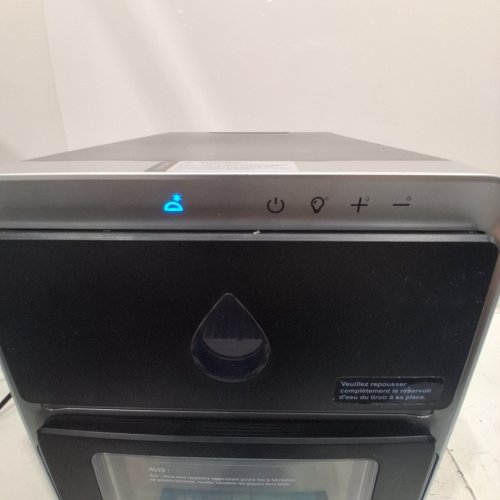 EUHOMY CRESCENT COUNTERTOP ICE MAKER WITH AUTO DEEP CLEANING - 28LBS - BLACK (MODEL: ‎IM022-L) image 4