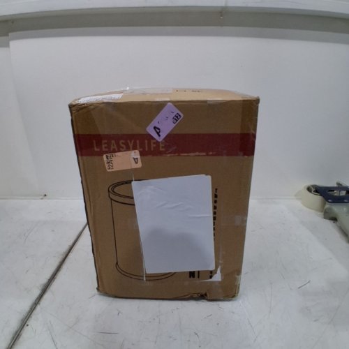 LEASYLIFE GARBAGE CAN WITH FLIP LID - 9L - GOLD/BLACK image 4