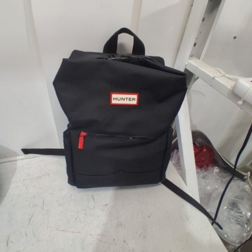HUNTER TOP CLIP BACKPACK WITH LAPTOP POCKET - 16L - BLACK (STYLE: 1960981) image 3