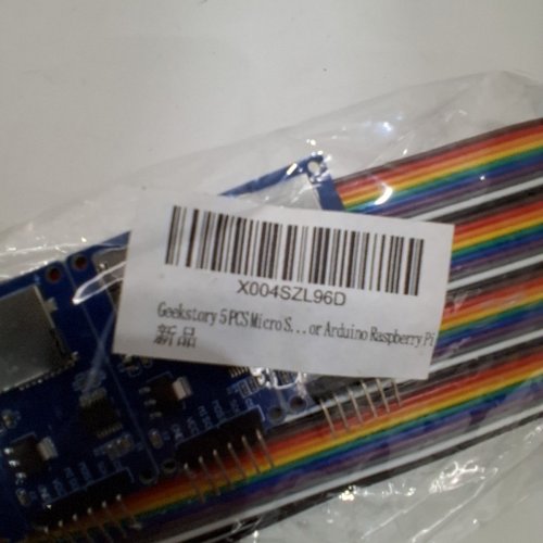 5PK GEEKSTORY MICROSD CARD ADAPTER BREAKOUT BOARD WITH DUPONT CABLES FOR ARDUINO RASPBERRY PI image 4