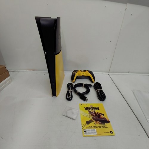 SONY PLAYSTATION 5 SLIM *UPDATED MODEL* (PS5) WOLVERINE BATTLE YELLOW LIMITED EDITION BUNDLE CONSOLE WITH WIRELESS CONTROLLER - DIGITAL EDITION - 825GB (MODEL: CFI-2115) image 8