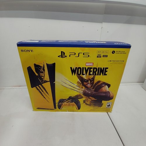 SONY PLAYSTATION 5 SLIM *UPDATED MODEL* (PS5) WOLVERINE BATTLE YELLOW LIMITED EDITION BUNDLE CONSOLE WITH WIRELESS CONTROLLER - DIGITAL EDITION - 825GB (MODEL: CFI-2115) image 12
