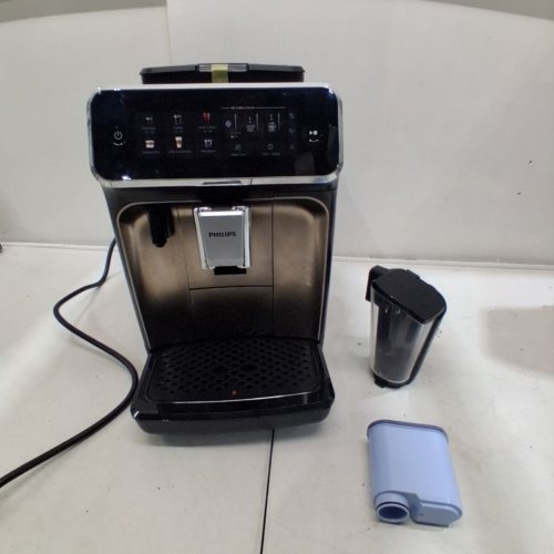 PHILIPS 2300 SERIES LATTEGO FULLY AUTOMATIC COFFEE & ESPRESSO MAKER WITH BUILT-IN MILK FROTHER & GRINDER - BLACK (MODEL: EP2330) image 12