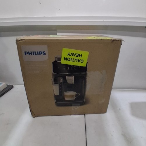 PHILIPS 2300 SERIES LATTEGO FULLY AUTOMATIC COFFEE & ESPRESSO MAKER WITH BUILT-IN MILK FROTHER & GRINDER - BLACK (MODEL: EP2330) image 13