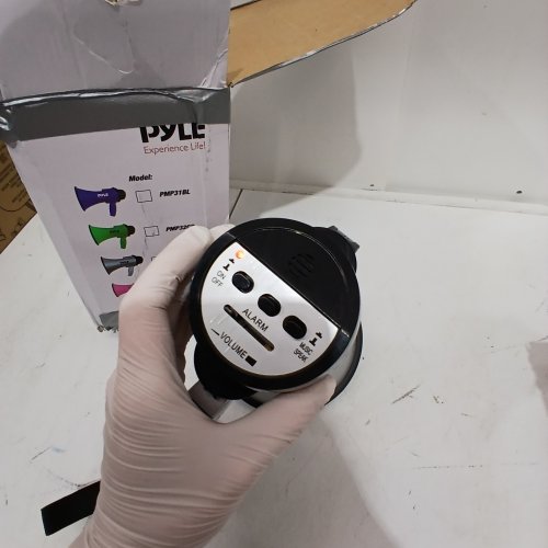PYLE MEGAPHONE SPEAKER/SIREN/BULLHORN - COMPACT AND BATTERY OPERATED - 30W - (MODEL: PMP33SL) image 2