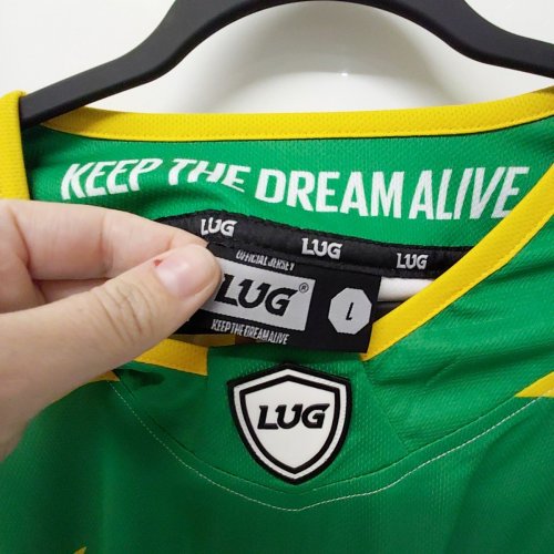 MENS LUG NORTHERN STARS HOCKEY JERSEY AND SOCKS - #8 assistant CAPTAIN - LARGE - GREEN image 4