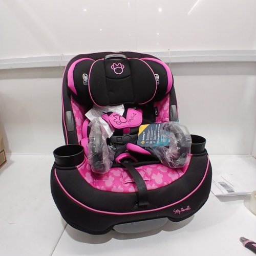 DISNEY BABY GO AND GROW ALL IN ONE CAR SEAT - SIMPLY MINNIE MOUSE PINK AND BLACK - (MODEL #22618C-FESH) image 3