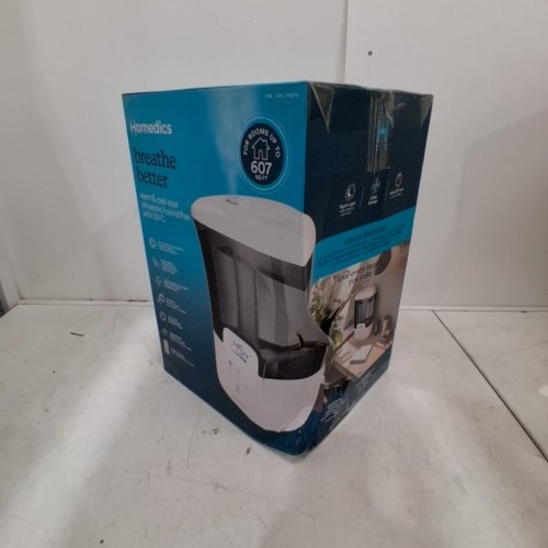 HOMEDICS WARM & COOL MIST ULTRASONIC HUMIDIFIER WITH UV-C - 607 SQ. FT (MODEL: UHE-WMTF365) image 4