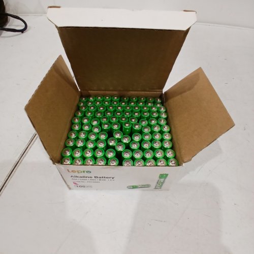 100PK LEPRO ALKALINE BATTERIES - AAA, 1.5 V (MODEL: PR130001) image 3
