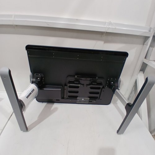 SAIJI MULTIFUNCTIONAL LAPTOP TABLE - 24" X 13" - BLACK (MODEL: K7) image 3