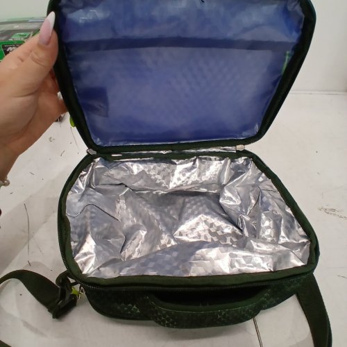 ROOTS EXPANDABLE INSULATED LUNCH BAG - GREEN (MODEL: 1992720) image 3