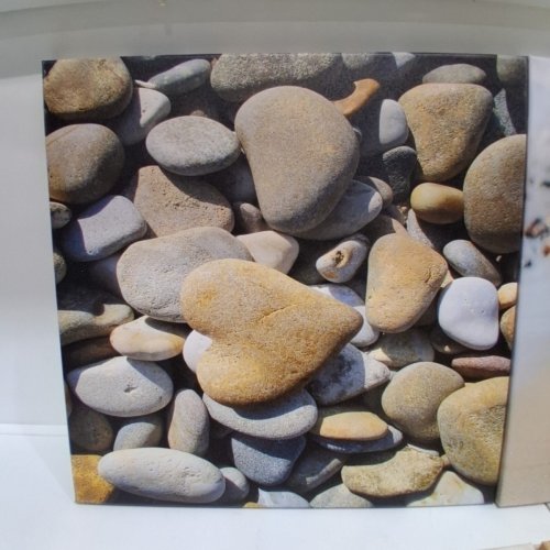 4PK ASSORTED BEACH-THEMED WALL ART PRINTS - 20" X 20" - ASSORTED COLOURS image 4