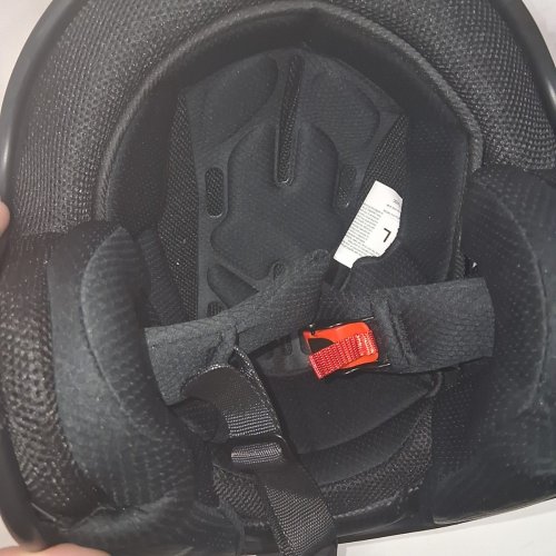 VEVOR 3/4-FACE HIGH DENSITY MOTORCYCLE HELMET - LARGE - BLACK image 5