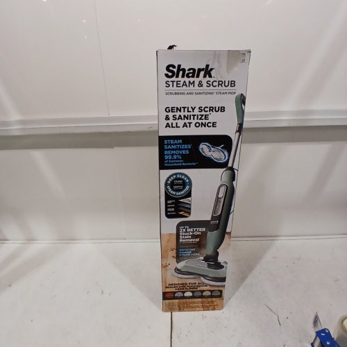SHARK STEAM AND SCRUB ALL-IN-ONE SCRUBBING AND SANITIZING HARD FLOOR STEAM MOP - 1120W - TEAL (MODEL: S8001C) image 7